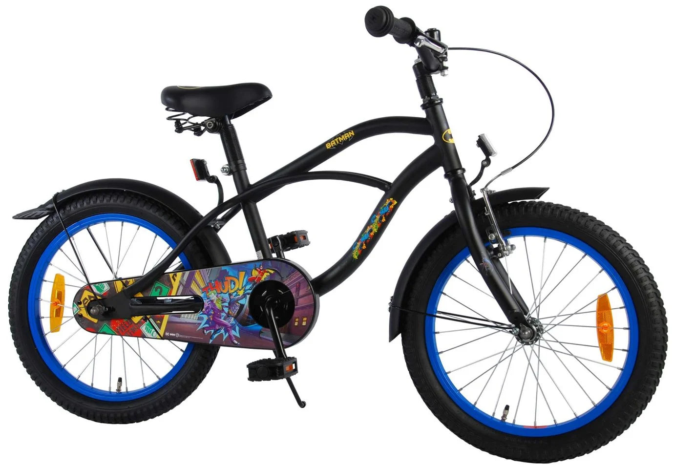 Volare – Barnesykkel 18" – Batman Svart