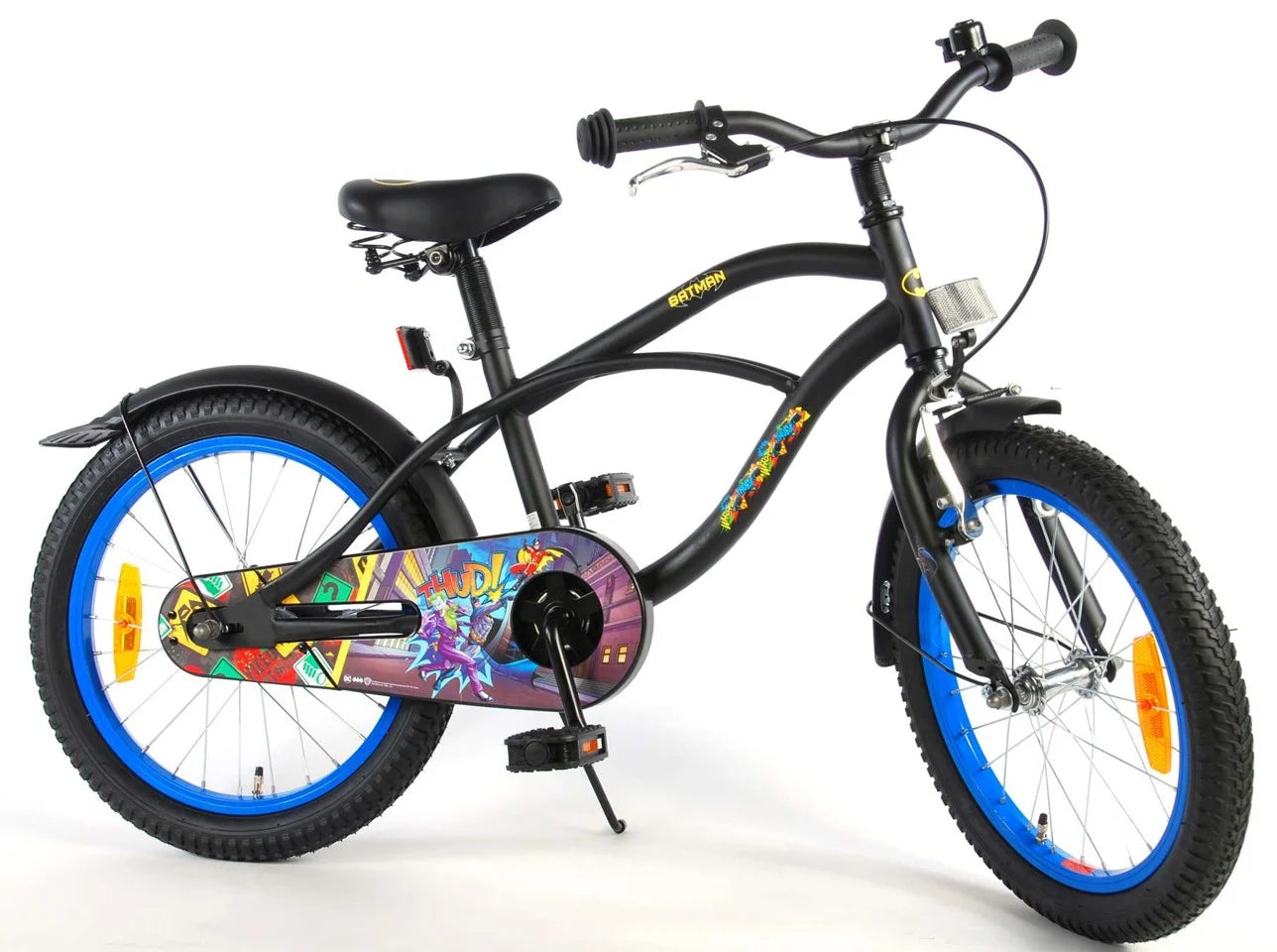 Volare – Barnesykkel 18" – Batman Svart
