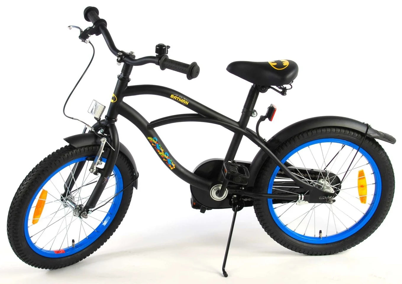 Volare – Barnesykkel 18" – Batman Svart