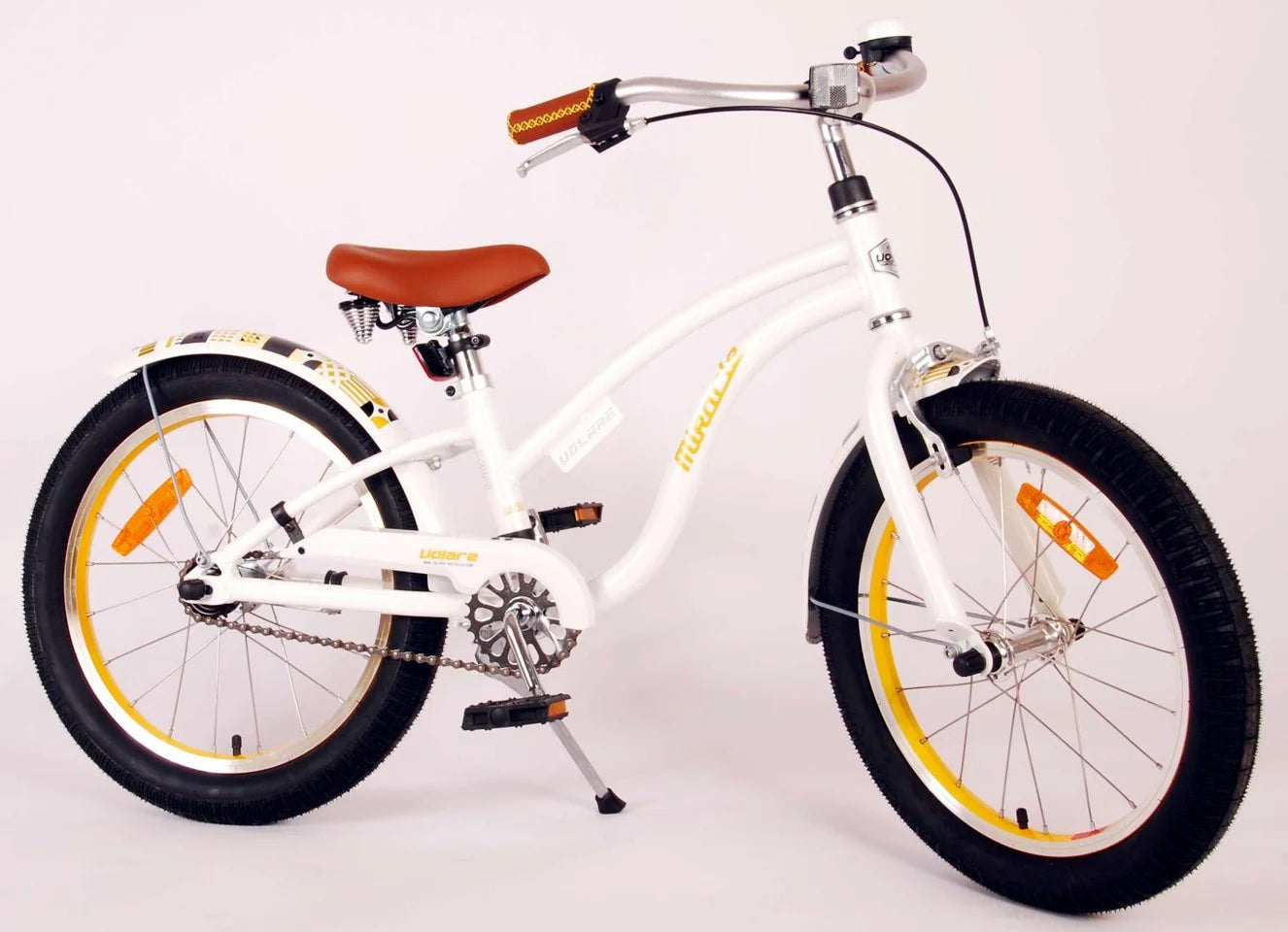 Volare – Barnesykkel 18" – Miracle Cruiser Hvit
