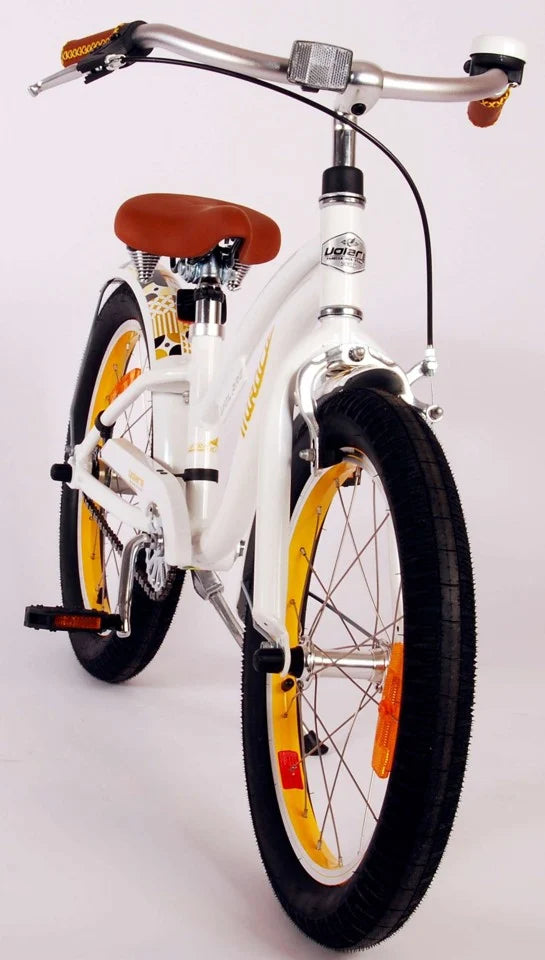 Volare – Barnesykkel 18" – Miracle Cruiser Hvit