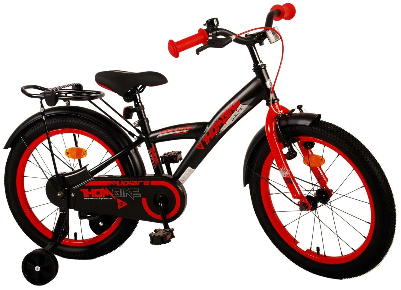 Volare – Barncykel 18" – Thombike Svart/Röd