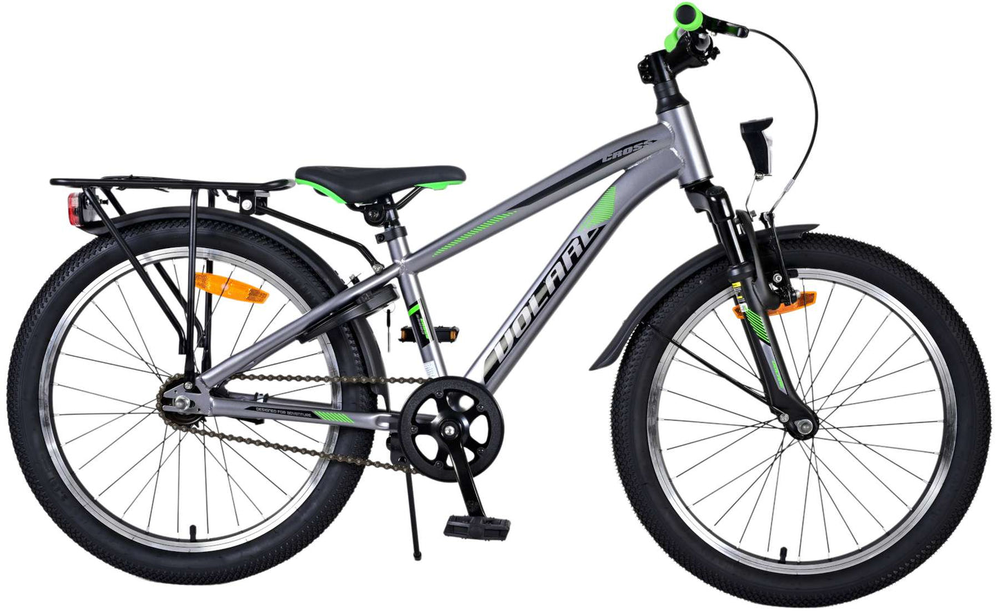 Volare – Barncykel 20" – Cross Mörkgrå från Ecodrift
