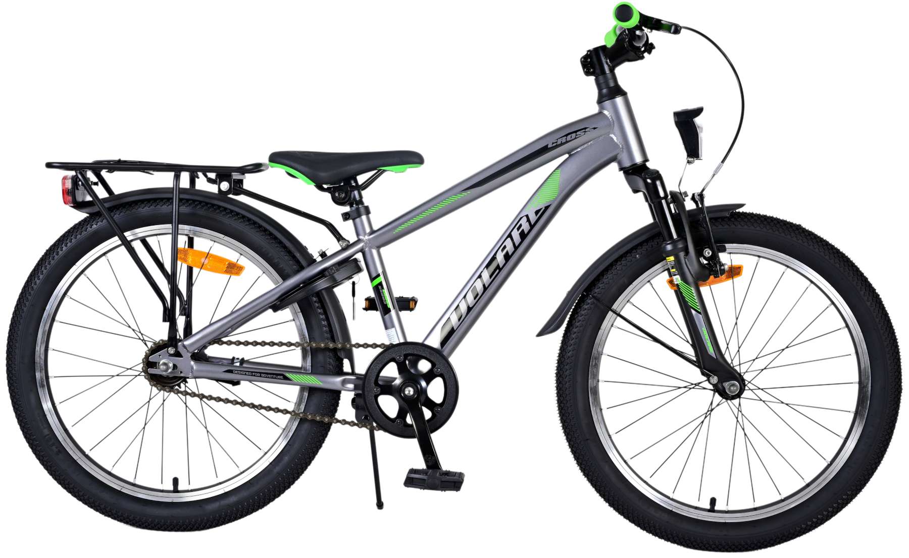 Volare – Barncykel 20" – Cross Mörkgrå från Ecodrift