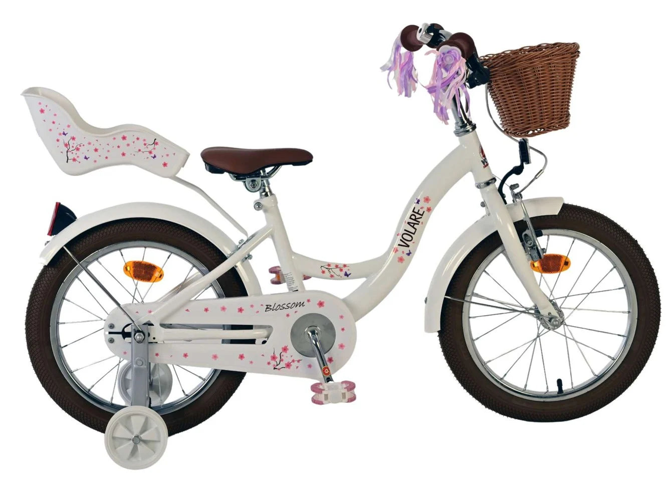 Volare – Barnesykkel Blossom 16" CB Hvit