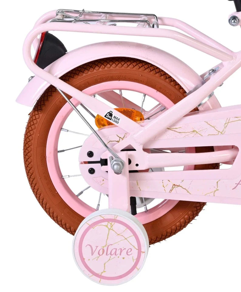 Volare - Barnesykkel 12" - Ashley Rosa Pastell (51233)