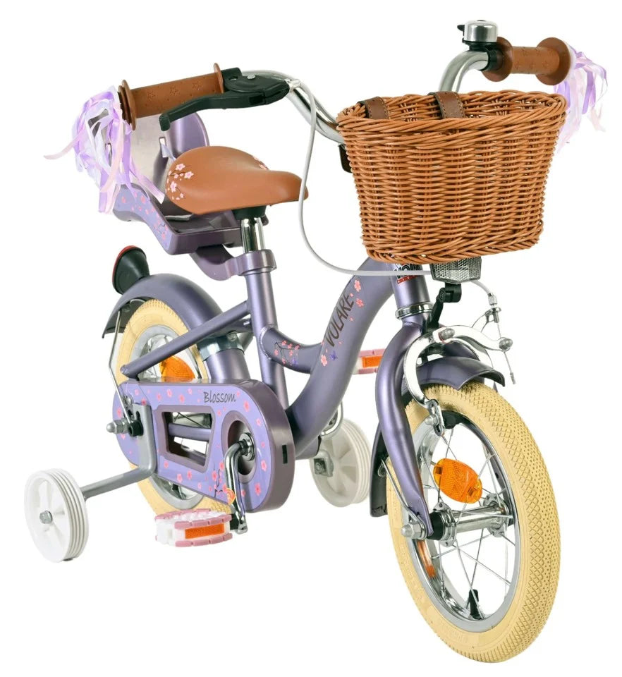 Volare - Barnesykkel 12" - Blossom Lilla (51294)