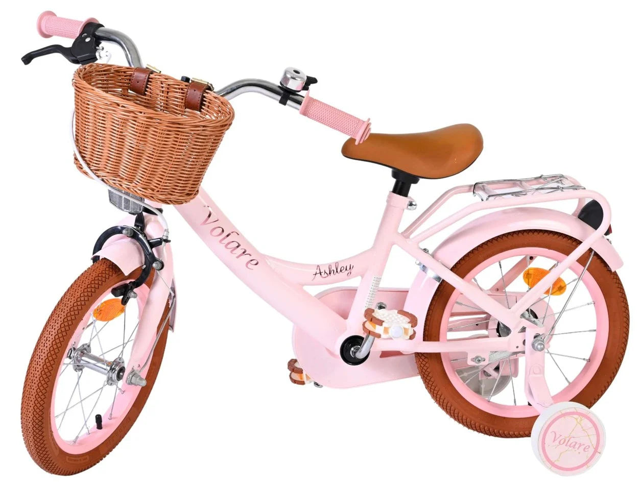 Volare - Barnesykkel 14" - Ashley Rosa Pastell (51433)