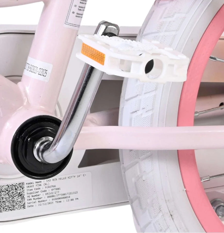 Volare - Children's Bicycle 14" - Hello Kitty (20572-CB14)