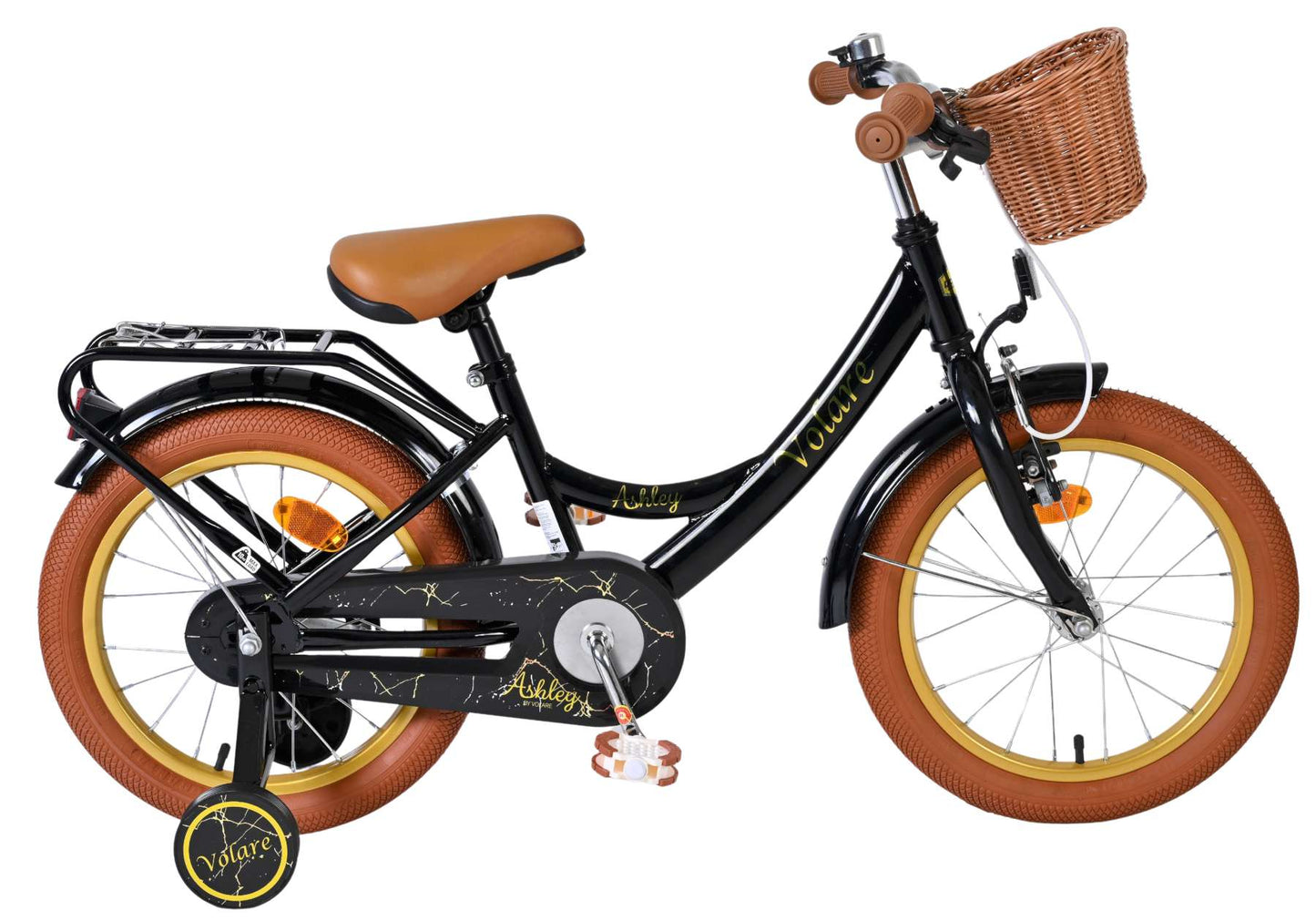 Volare - Children's Bicycle 16" - Ashley Black (51659) från Ecodrift