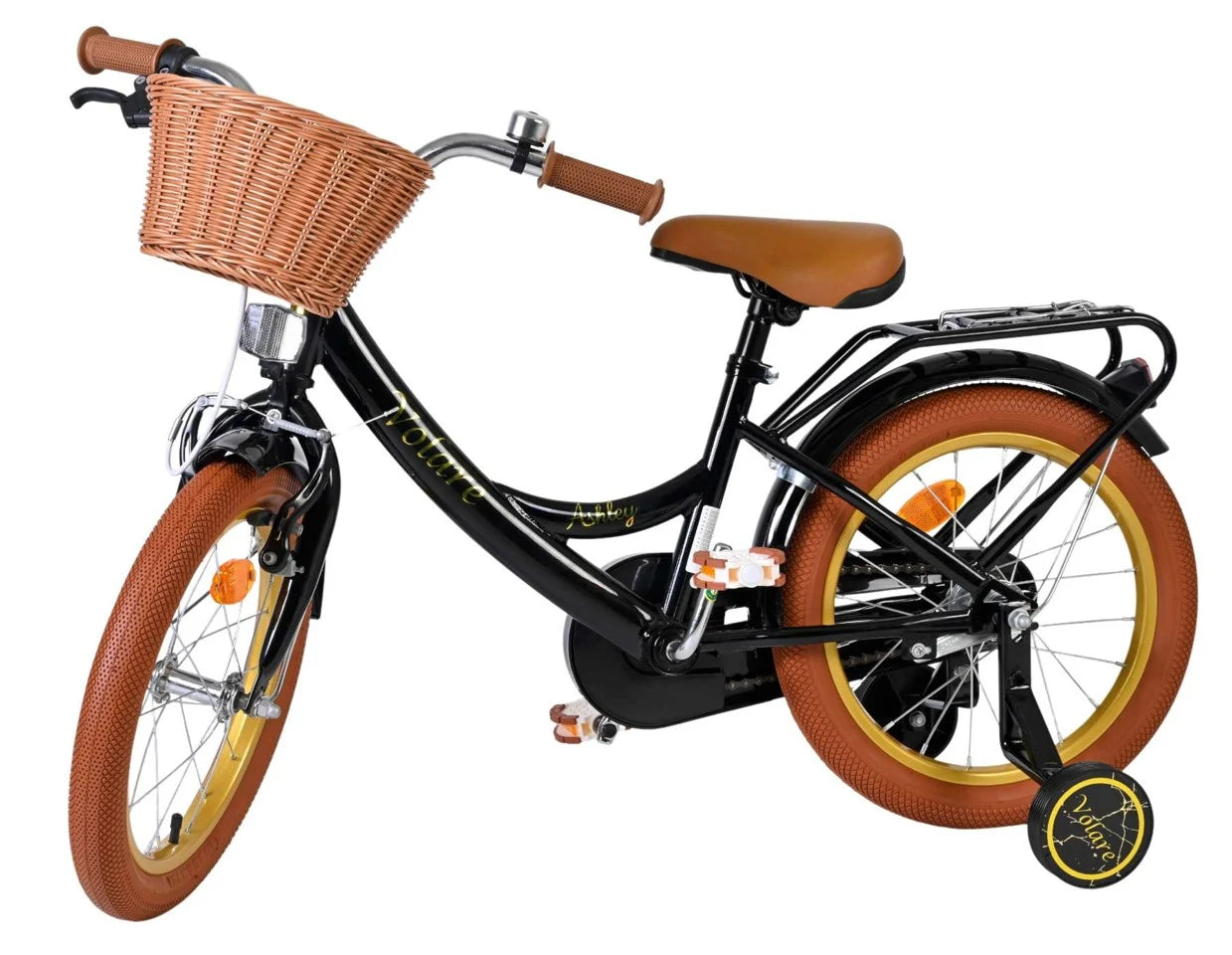 Volare - Barnesykkel 16" - Ashley Black (51659)