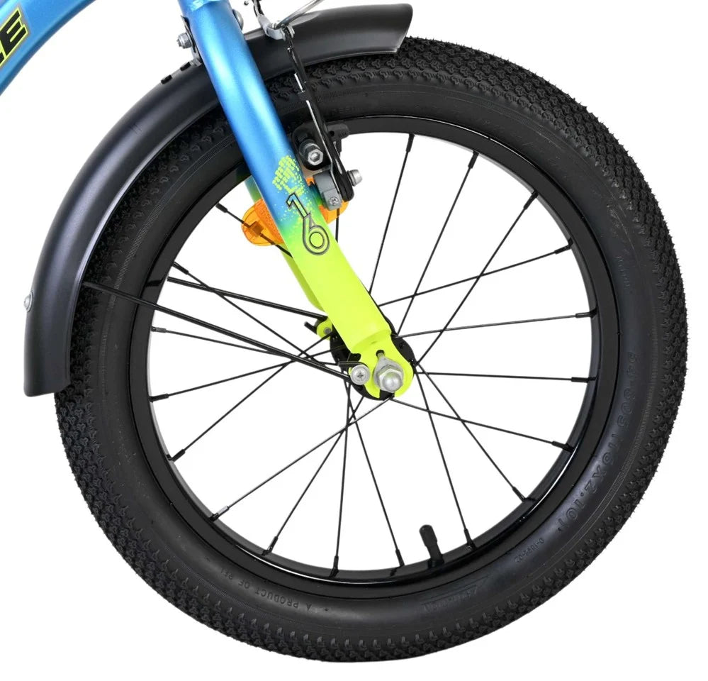 Volare - Barnesykkel 16" - Thombike Blå Gul (61657)