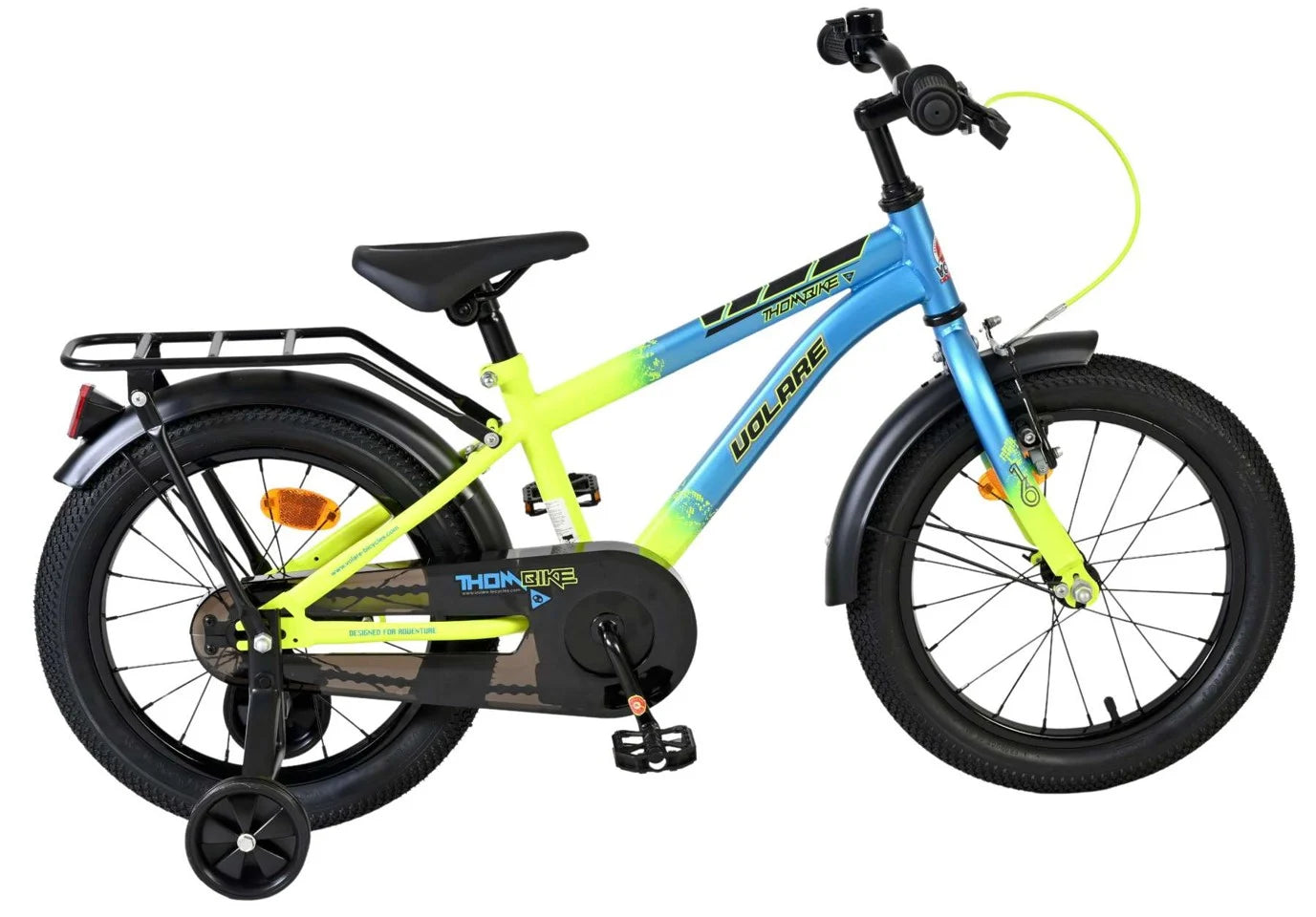 Volare - Barnesykkel 16" - Thombike Blå Gul (61657)