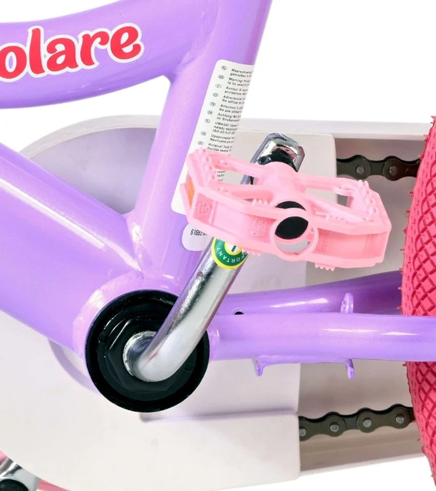Volare - Barnesykkel 16" - Enhjørning Lilla (61685)