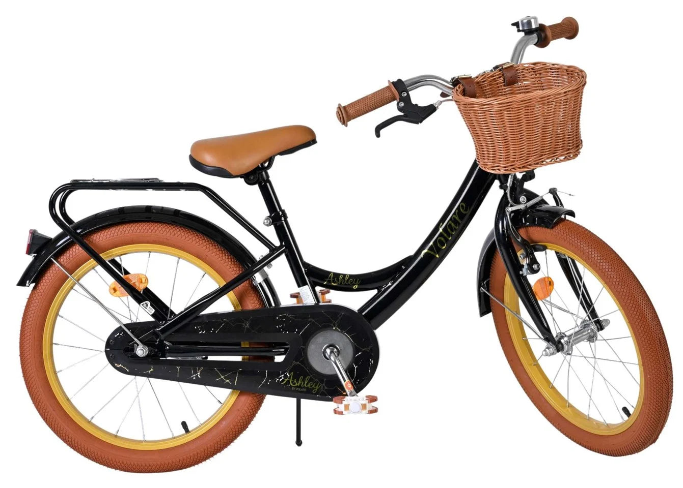 Volare - Barnesykkel 18" - Ashley Svart (51859)