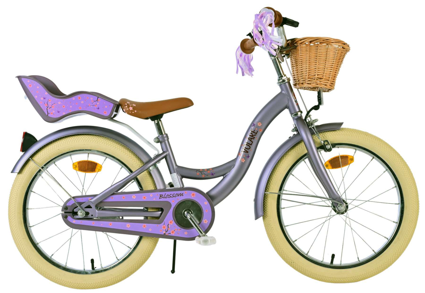 Volare - Children's Bicycle 18" - Blossom Purple (51832) från Ecodrift