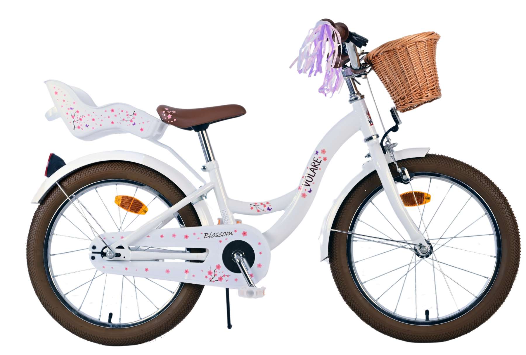 Volare - Children's Bicycle 18" - Blossom White (51834) från Ecodrift