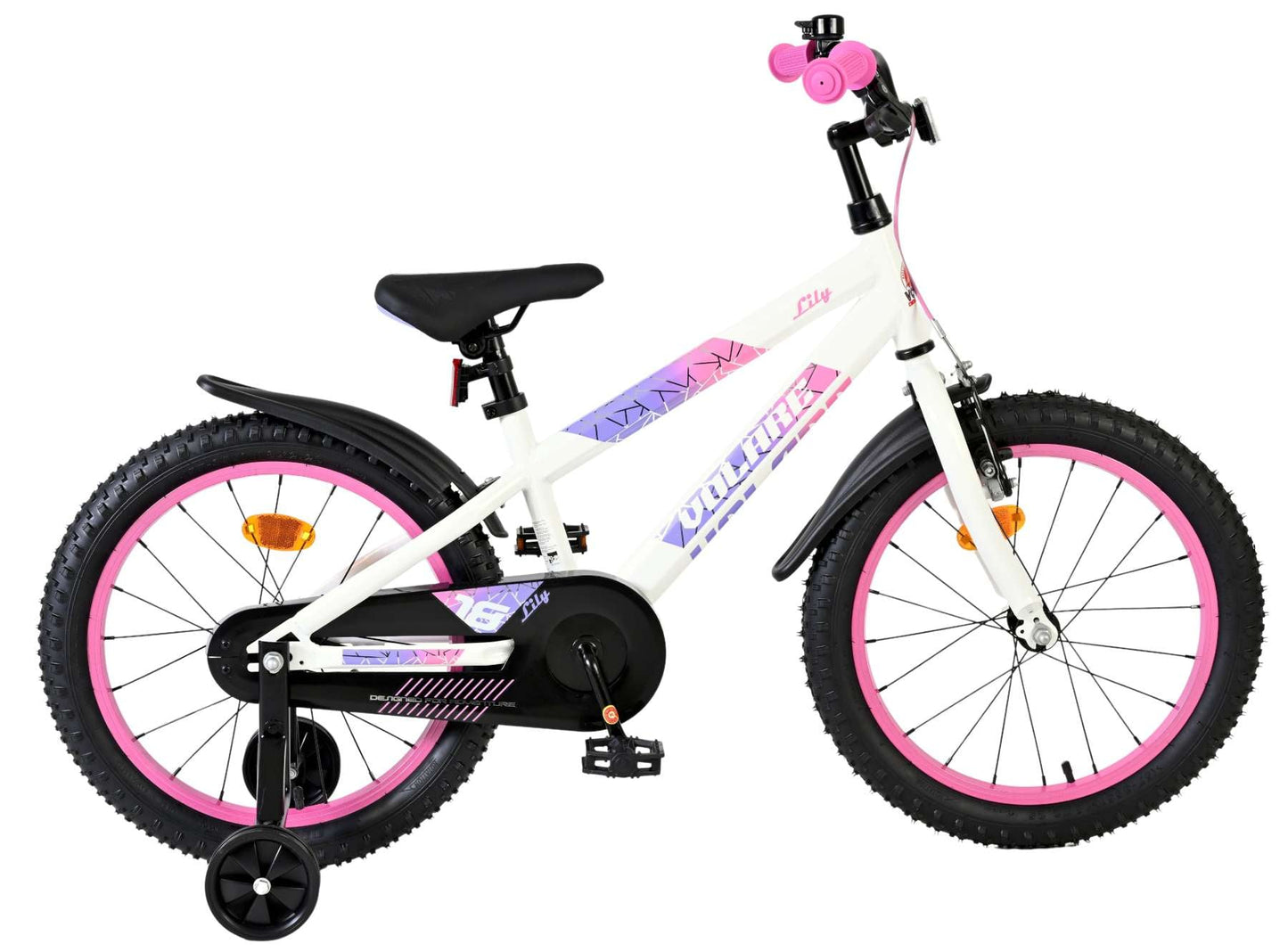 Volare - Children’s Bicycle 18" - Lily White (51837) från Ecodrift
