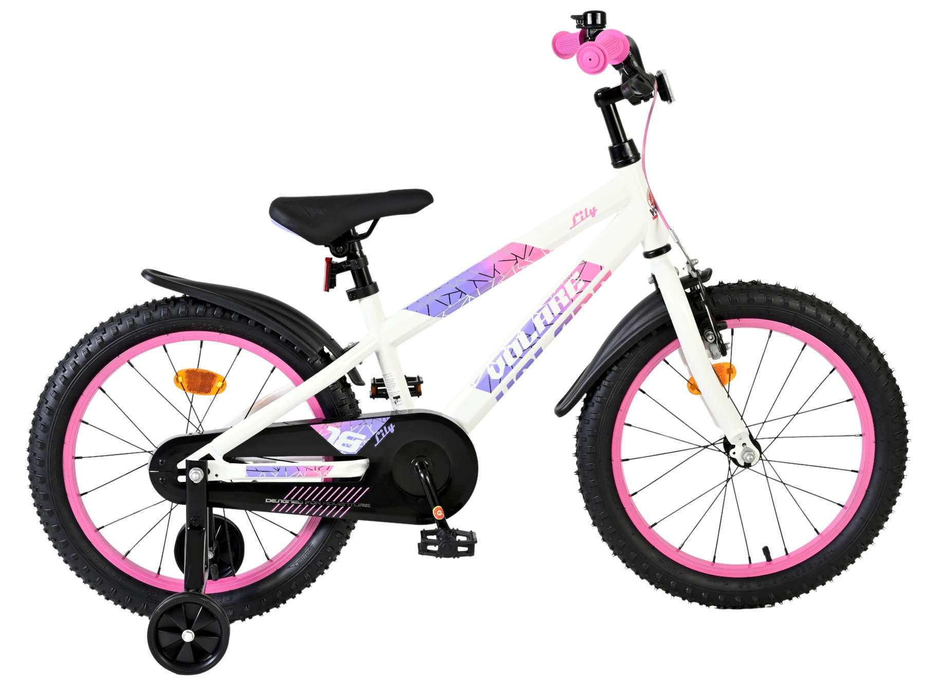 Volare - Children’s Bicycle 18" - Lily White (51837) från Ecodrift